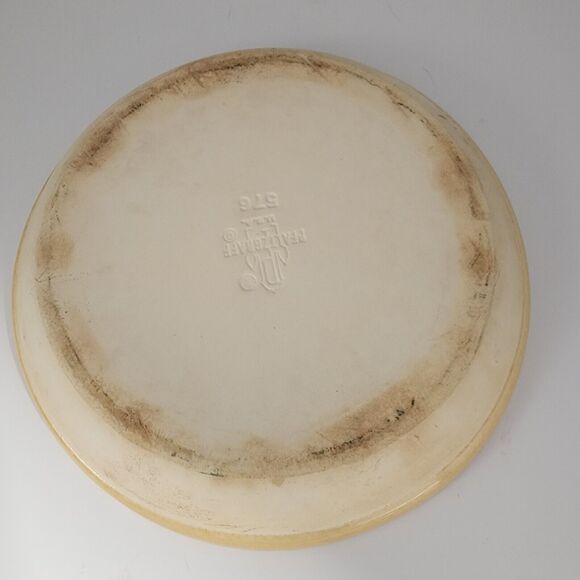 PFALTZGRAFF Pie Plate 9" Bird Cherry Pattern America Folk Art Rustic MCM 576 - Picture 2 of 8